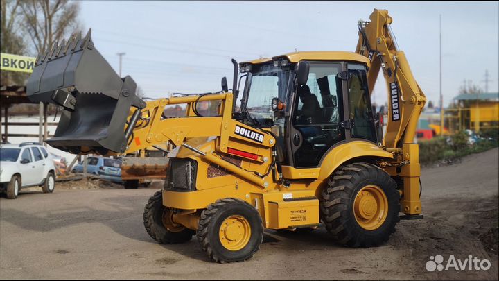 Экскаватор-погрузчик Builder BL388, 2023