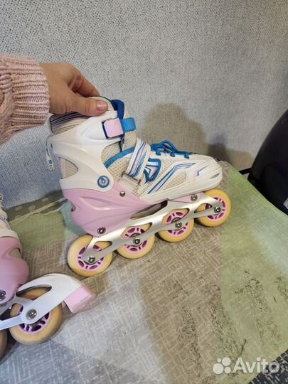 Роликовые коньки детские раздвижные