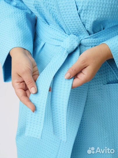 Халат банный вафельный Артикул 1631 - 1628