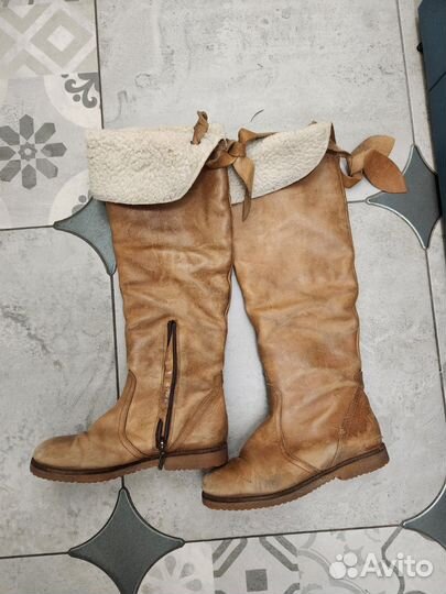 Ботфорты зимние