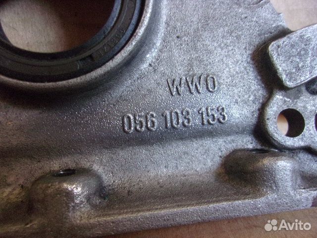 VW / Audi, 79-99г., передняя крышка коленвала б/у