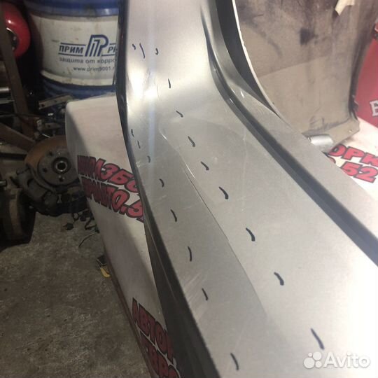 Задний бампер Skoda Rapid 2