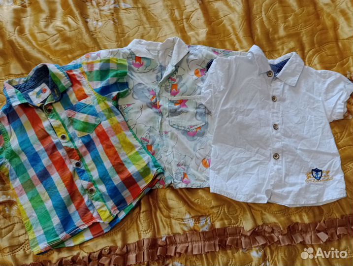 Вещи пакетом на мальчика 80-86-92, цена за всё