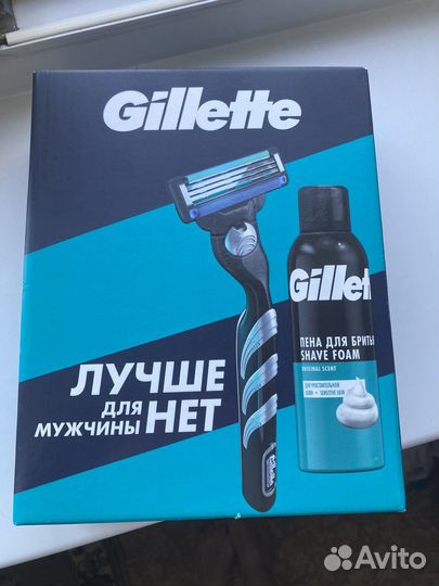 Подарочный набор Gillette Mach3