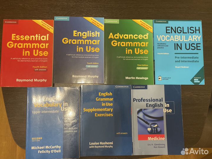 Книги по английскому языку серии in use