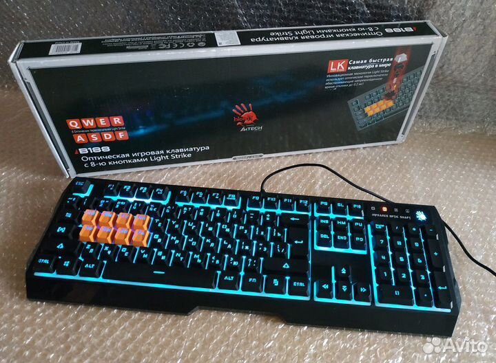 Игровая клавиатура a4tech Bloody B188