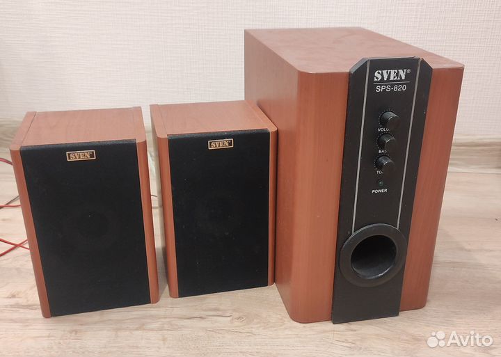 Акустическая система 2.1 Sven SPS-820
