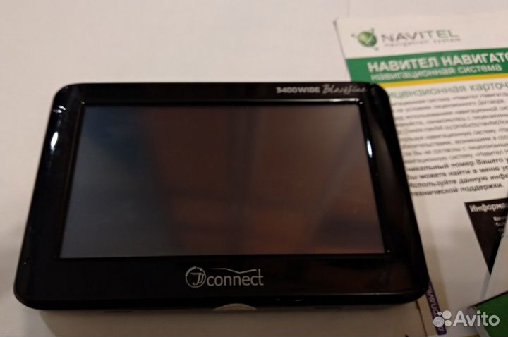 Навигатор jj-connect 3400 wide black line