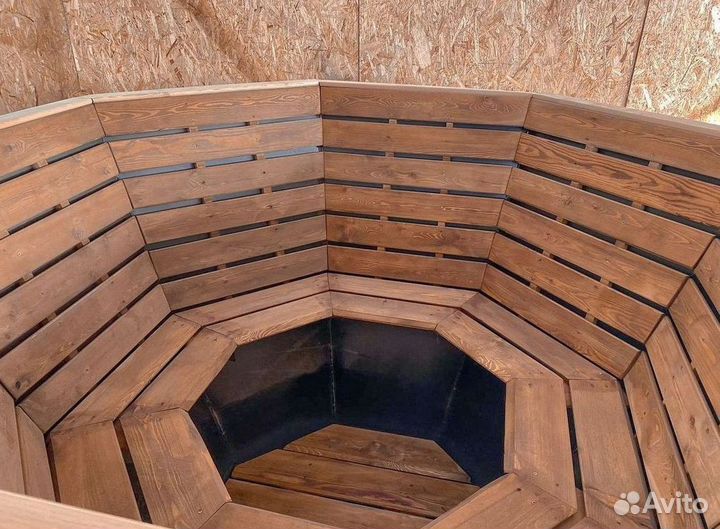 С подогревом банный чан/Купель