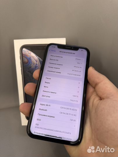 iPhone Xr, 128 ГБ