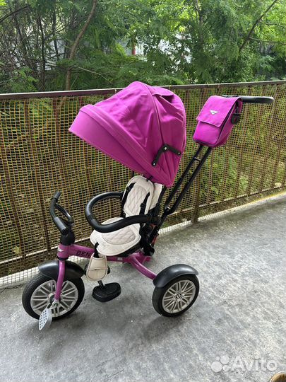 Трехколесный велосипед с родительской ручкой