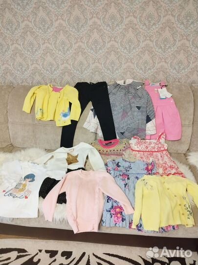 Пакет вещей на девочку