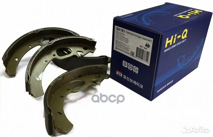 Колодки тормозные SA183 Sangsin brake