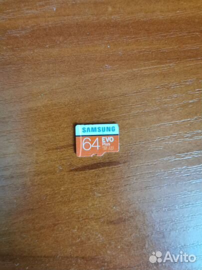 Карта Памяти microsdxc 64gb Samsung Evo Plus