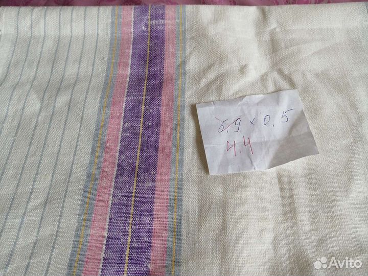 Ткань на полотенца-лен