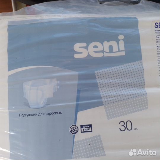 Памперсы для взрослых seni 3