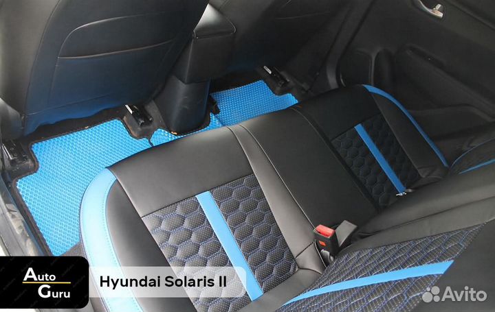 Чехлы на Hyundai Solaris 2