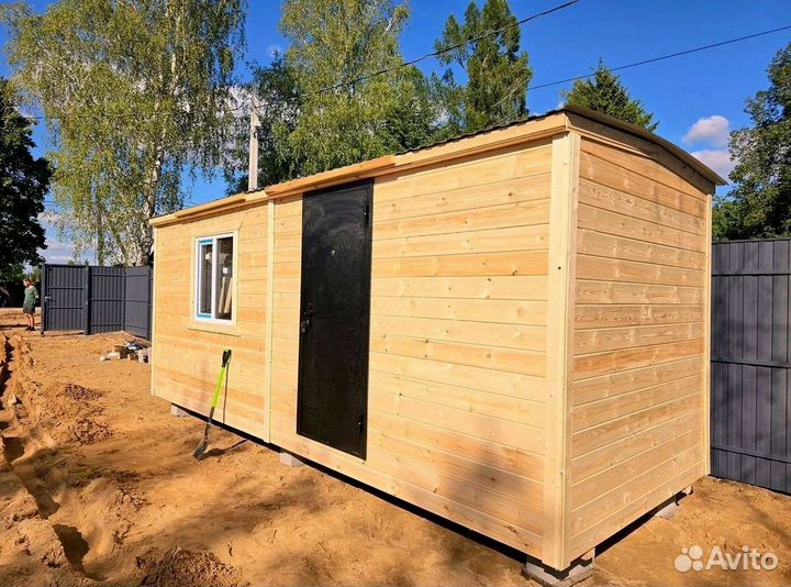 Бытовка вагончик из дерева