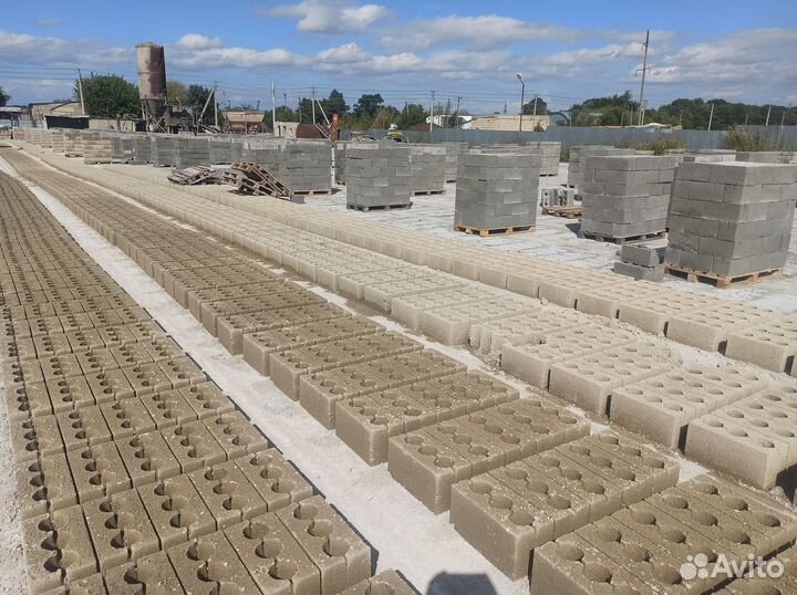 Блоки для строительства стеновые вибропрессованные