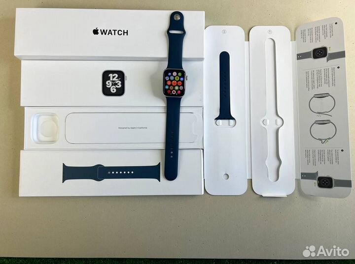 Часы apple watch se 44 mm 2022 акб 100