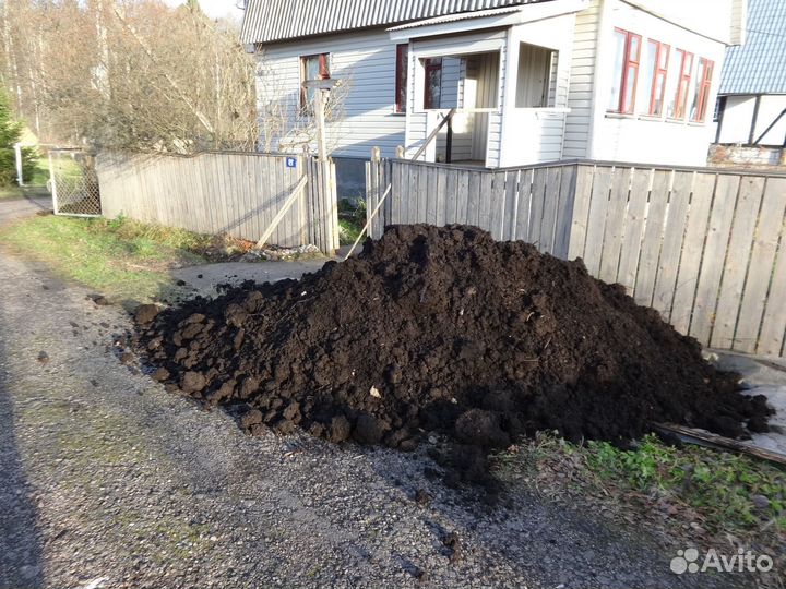 Чернозем Земля Садовая для сада, огорода, благоуст