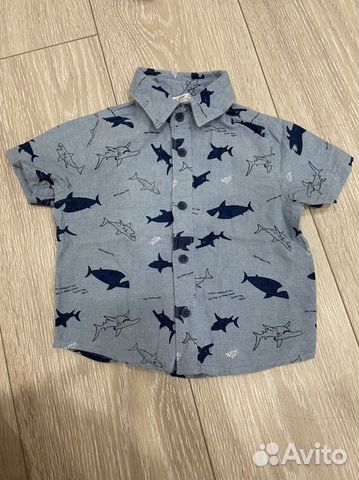 Рубашка детская для мальчиков 86