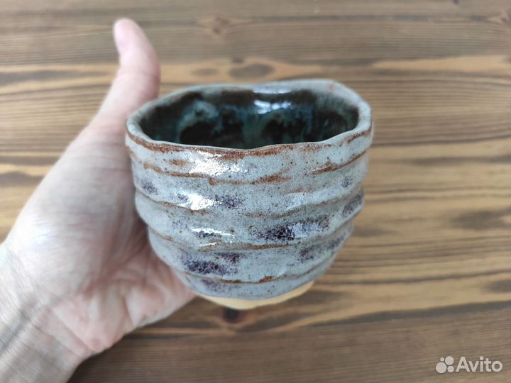 Чашка керамическая, ручная работа