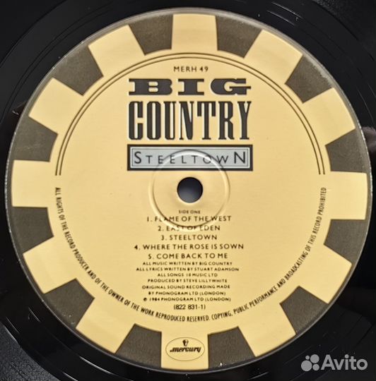 Big Country – Steeltown UK (LP, Gatefold)