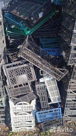 Пластиковые ящики бу