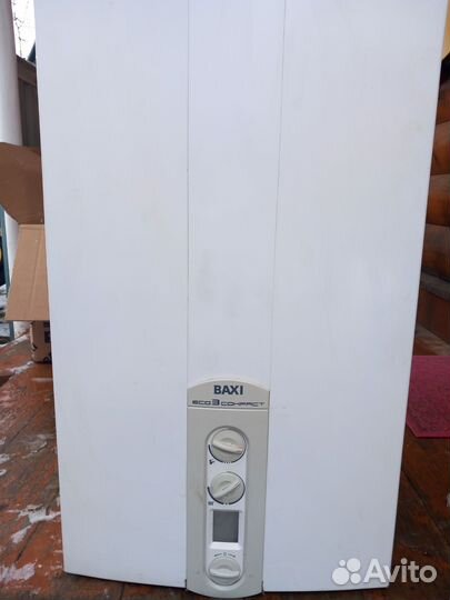 Газовый котел двухконтурный Baxi eco 3 compact
