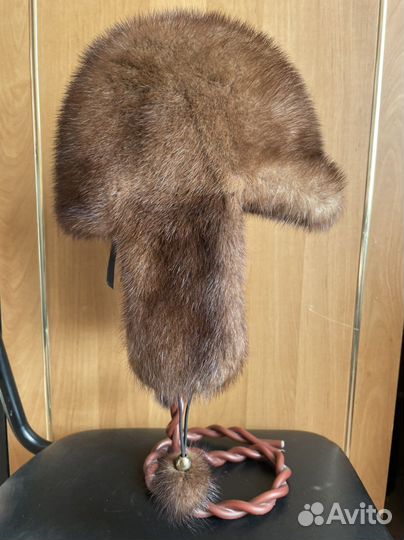 Шапка норковая женская
