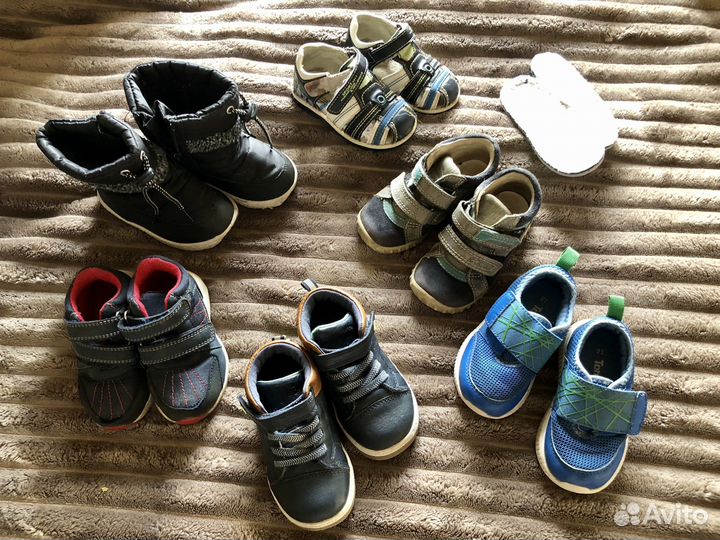 Обувь пакетом на мальчика 21-22 размера