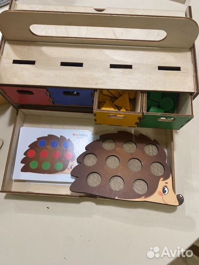 Детская игра Умный сундучок 4 в 1