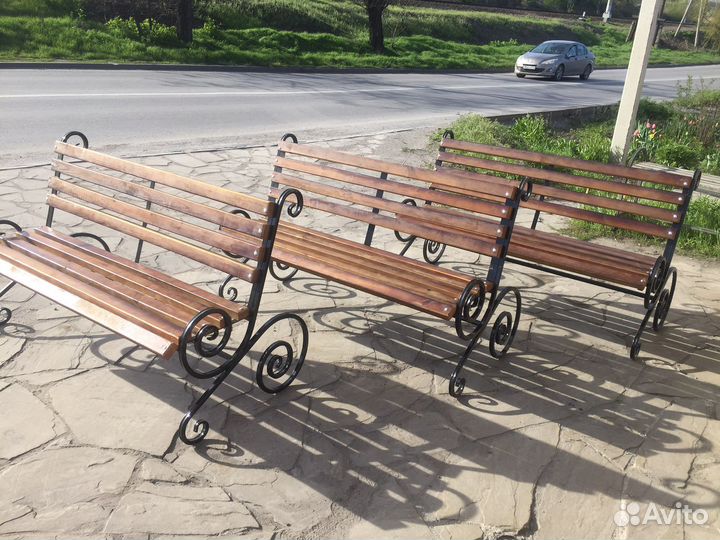 Лавка уличная