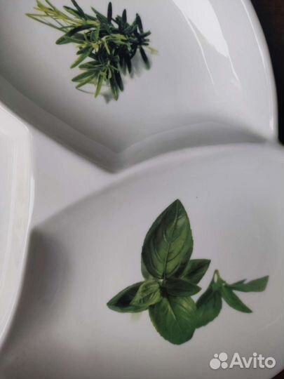 Большое блюдо менажница для оливок