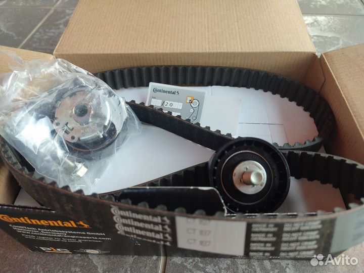 Комплект грм Contitech для лада Веста, приора,16кл