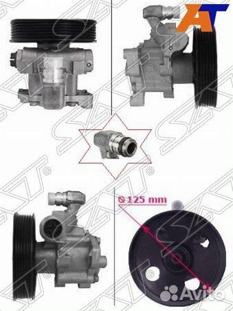 Насос гур mercedes-benz M-class