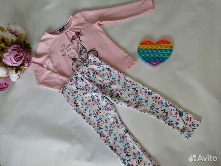 Пакет одежды для девочки 98 104