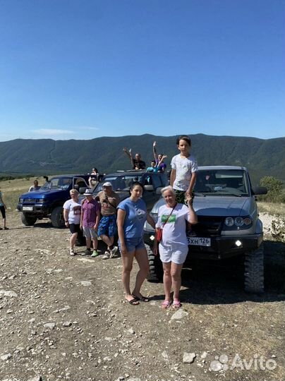 Джиппинг в горы, дольмены, водопады, экскурсия