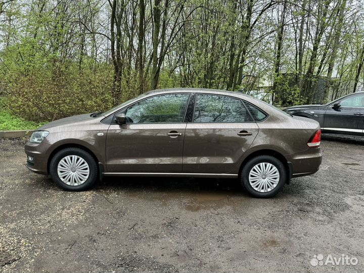 Volkswagen Polo 1.6 AT, 2017, 10 500 км