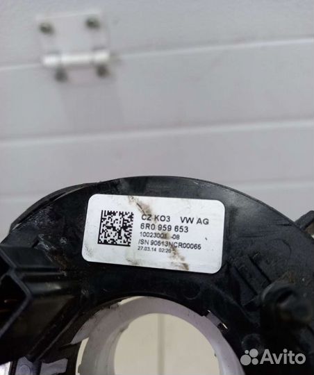 Шлейф подрулевой VW Volkswagen Polo