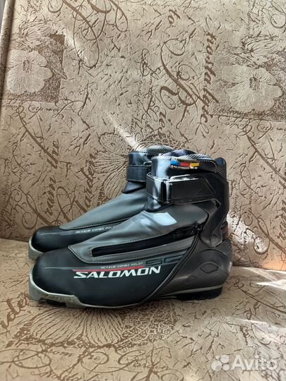 Лыжные ботинки salomon 43