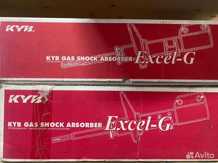 Амортизатор toyota corolla auris 06- газ. пер.прав