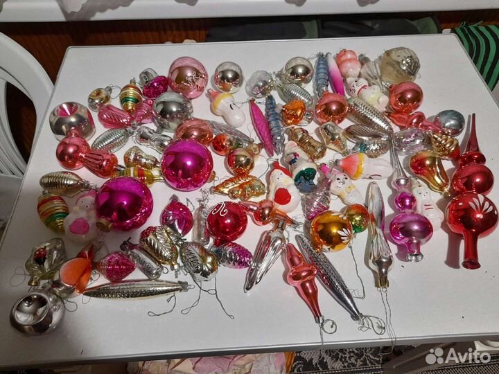 Елочные игрушки СССР