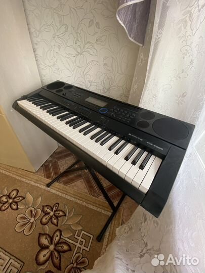 Синтезатор casio ctk 6000 wk -6500