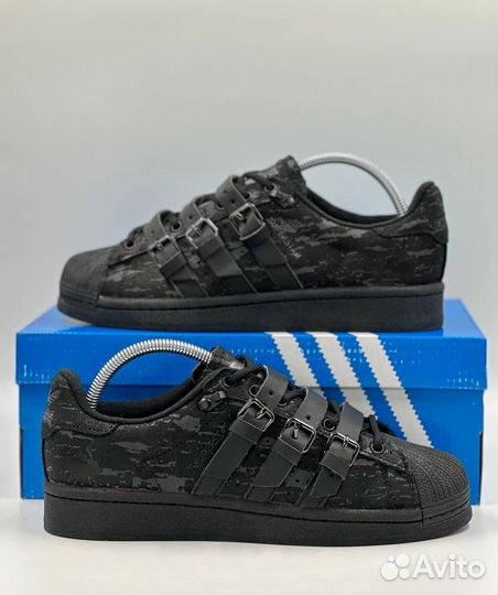 Кроссовки Adidas Superstar Rabbit 'Black'