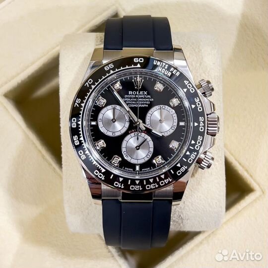Часы Rolex Daytona White Gold Diamond / 2024