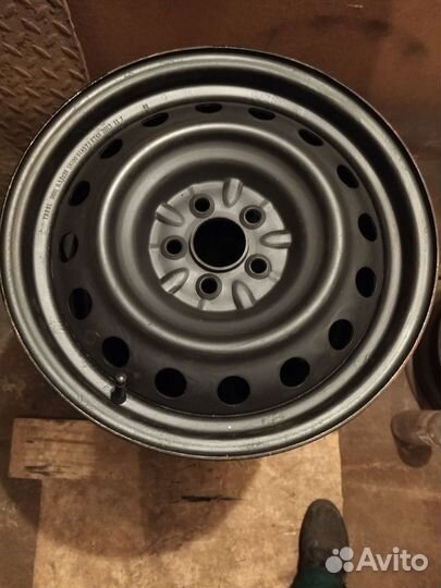 Штампованные диски r16 5x100 бу