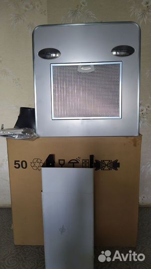 Jetair Вытяжка настенная CH firenze P-S 50 inox