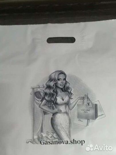 Печать логотипа на пакет